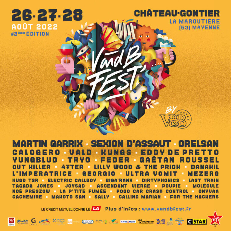 V And B Fest' 2022 Avec Orelsan, Vald Et Hugo TSR